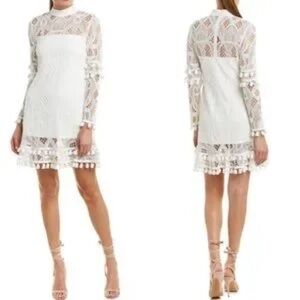 ALEXIS Callisto Dress White Pom Pom bride (7)
